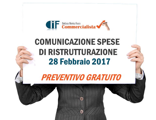 Condomini e Comunicazione delle spese di ristrutturazione